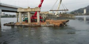 Termina Proceso De Desarme Del Puente Mecano Estructura Que