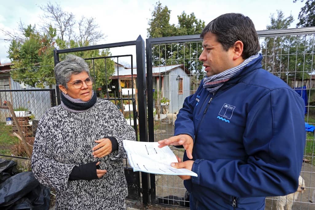 Desarrollo Social Biobío inició aplicación de FIBE en zonas afectadas por inundaciones