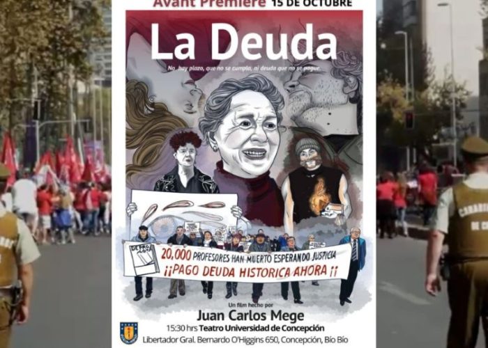 Avant premiere de la película nacional “La Deuda” en Concepción